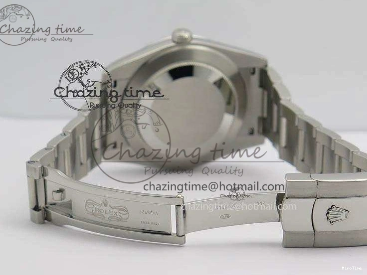 MiroTime 0308 EasyCare DateJust 41mm 126334 Noob 1:1 Best Edition Fluted Bezel Silver Dial On SS Oyster Bracelet A 3588
